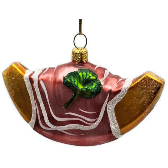 Melon Prosciutto Meat Italian Appetizer Sur La Table Christmas Ornament - Picture 1 of 9